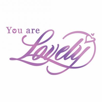Couture Creations Hotfoil Stamp - You are Lovely